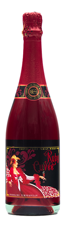 Carter Creek Winery Ruby Cuvée - Sparkling Tempranillo Bottle Preview
