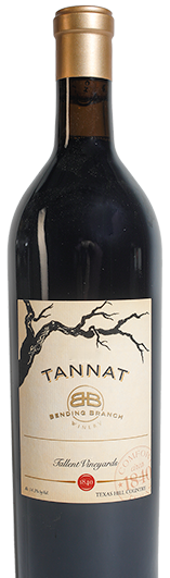 Bending Branch Winery Tannat, Tallent Vineyards Bottle Preview