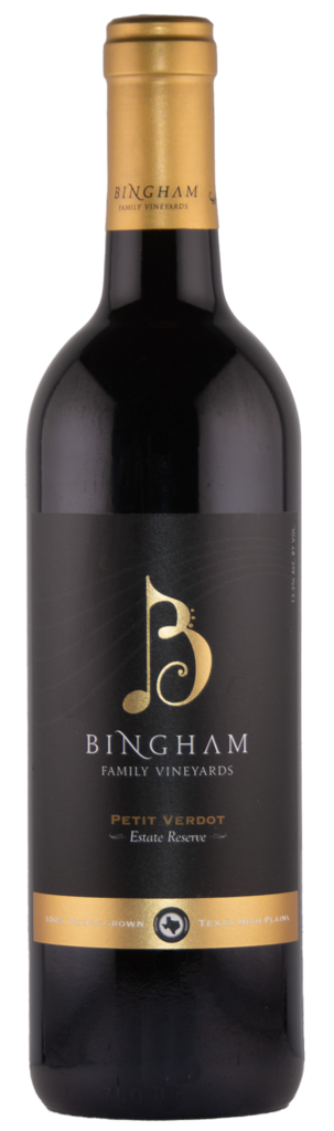 Bingham Family Vineyards Reserve Petit Verdot Bottle Preview