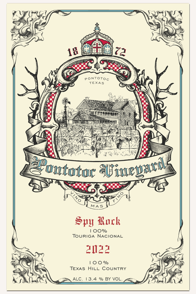 Pontotoc Vineyard Picnic Table Spy Rock Bottle Preview