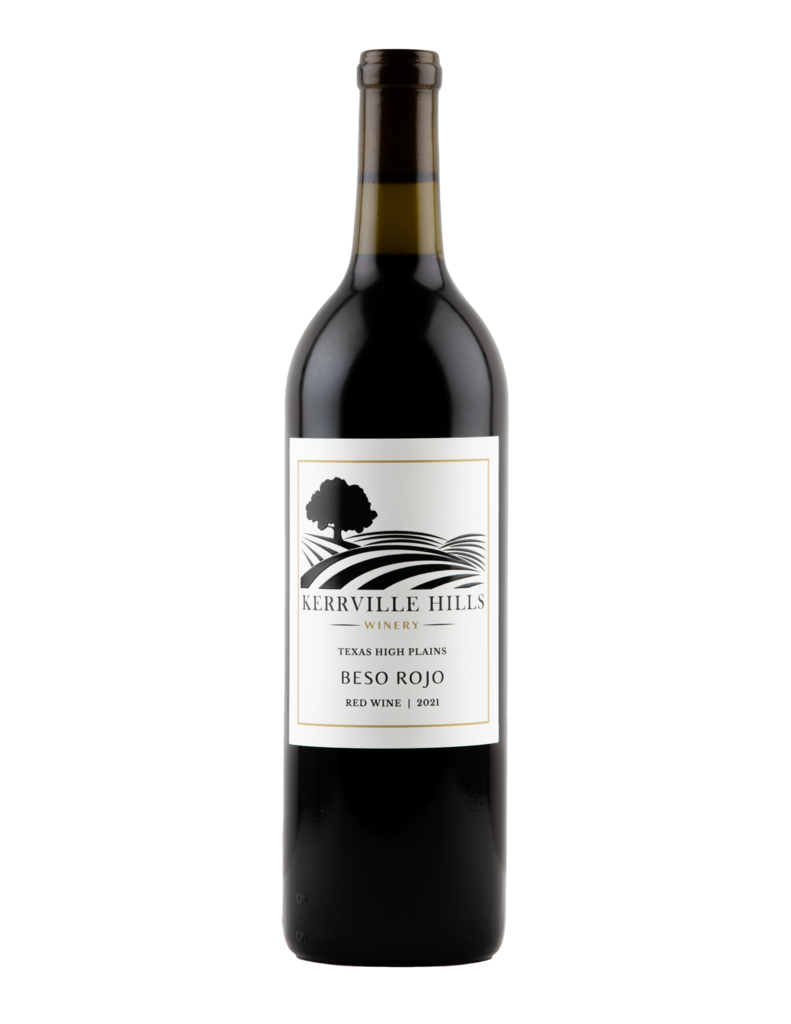 Kerrville Hills Winery Beso Rojo Bottle Preview