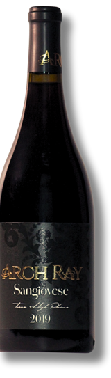 Arch Ray Winery Sangiovese Bottle Preview
