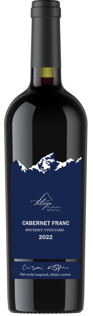 Telaya Wine Co. Cabernet Franc - Boushey Vineyard Bottle Preview