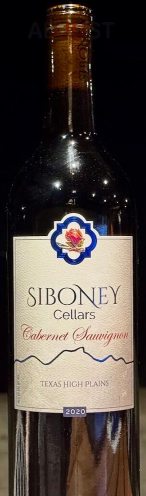 Siboney Cellars Cabernet Sauvignon Bottle Preview