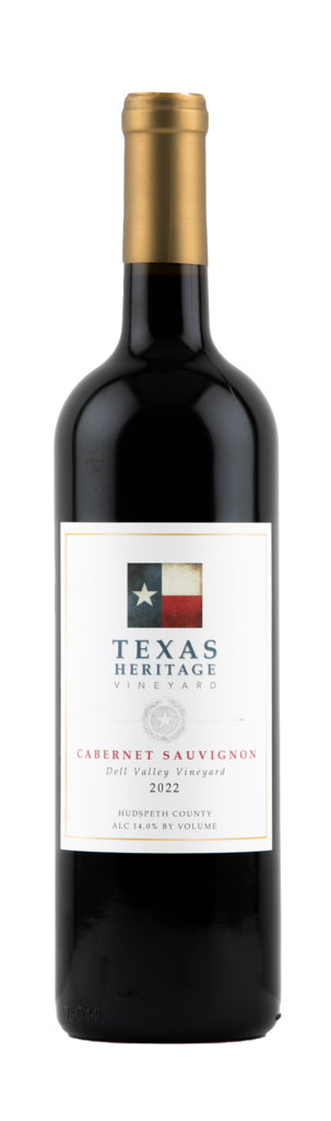 Texas Heritage Vineyard 2022 Cabernet Sauvignon Bottle Preview