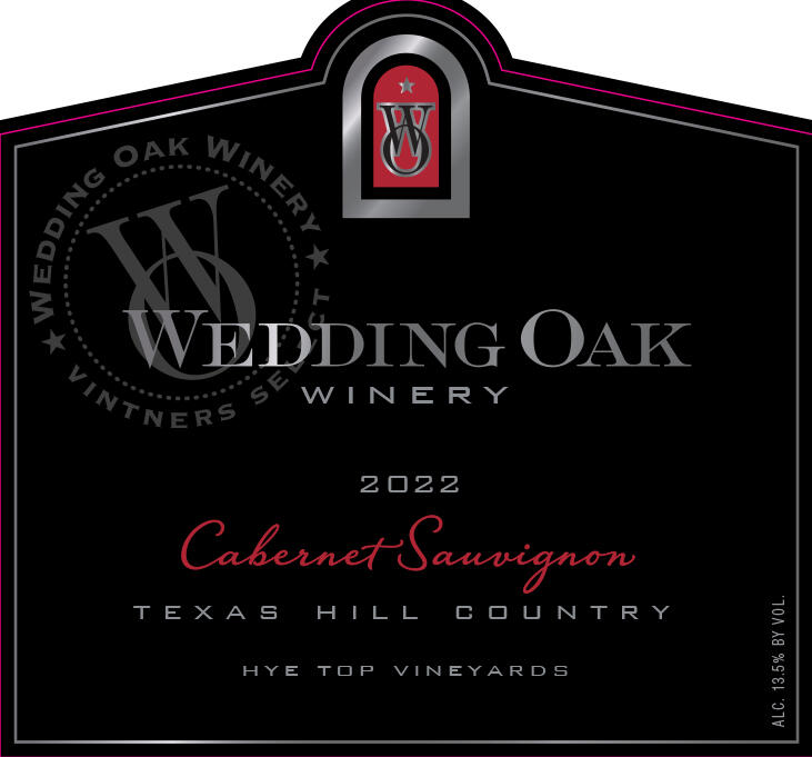 Wedding Oak Winery Cabernet Sauvignon Bottle Preview