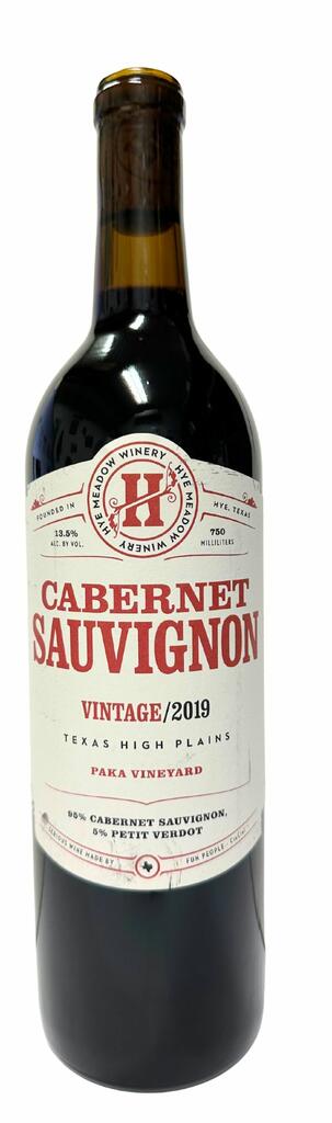 Hye Meadow Winery Cabernet Sauvignon Bottle Preview