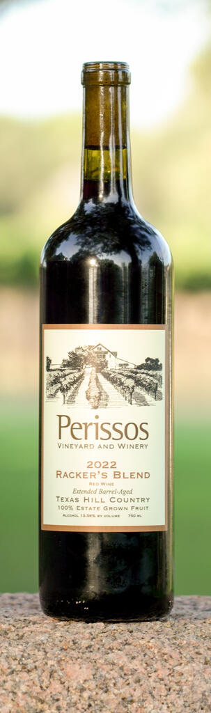 Perissos Vineyard & Winery Racker's Blend Bottle Preview