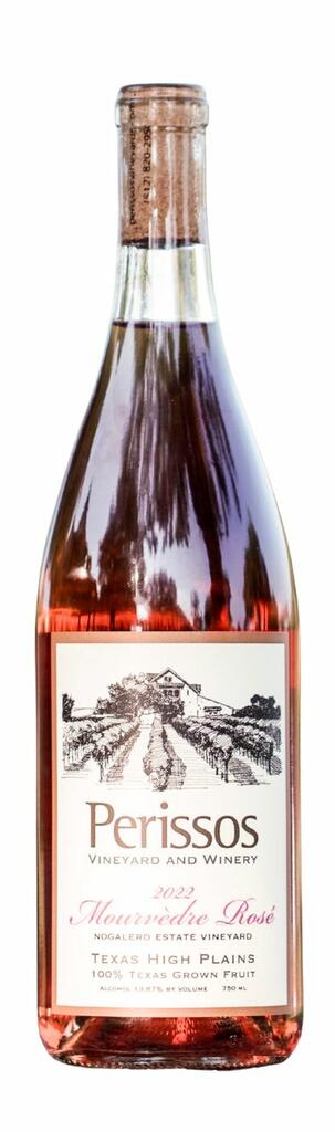 Perissos Vineyard & Winery Mourvèdre Rosé Bottle Preview