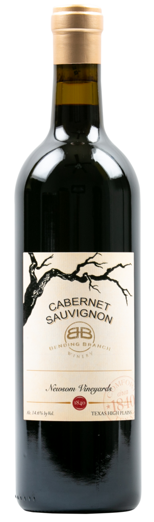 Bending Branch Winery Cabernet Sauvignon, Newsom Vineyards Bottle Preview