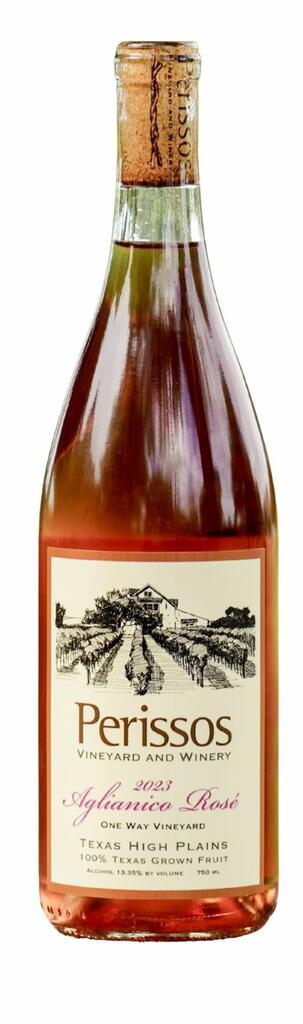 Perissos Vineyard & Winery Aglianico Rosé Bottle Preview