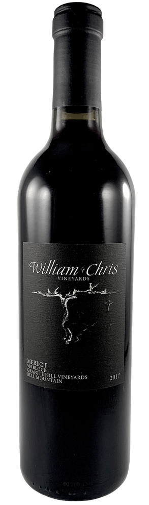 Merlot Granite Hill Vineyard Bottle