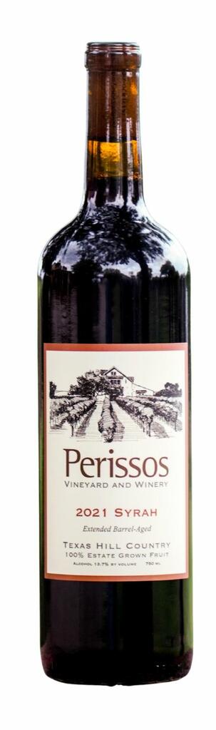 Perissos Vineyard & Winery Syrah Bottle Preview