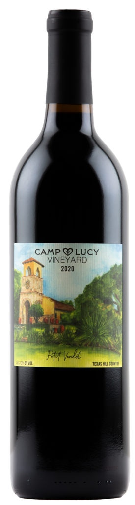 Bending Branch Winery Petit Verdot, Camp Lucy Vineyard Bottle Preview