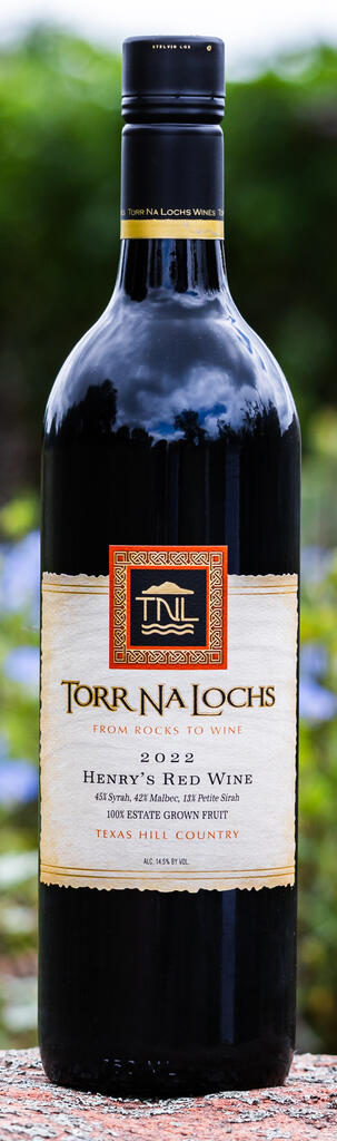 Torr Na Lochs Vineyard & Winery Henry's Red Wine Bottle Preview