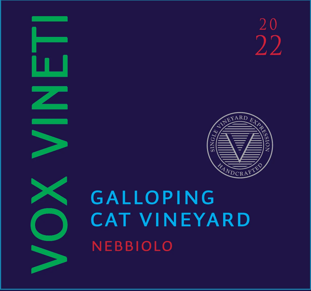 Vox Vineti Wines Nebbiolo Bottle Preview