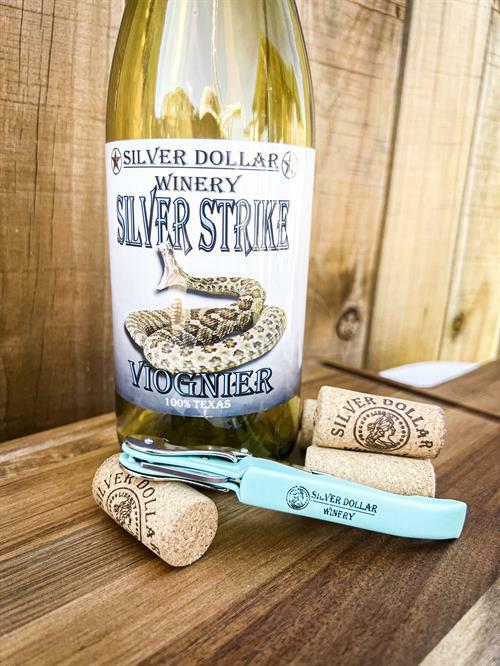 Silver Dollar Winery Hill Country Silver Strike Viognier Bottle Preview