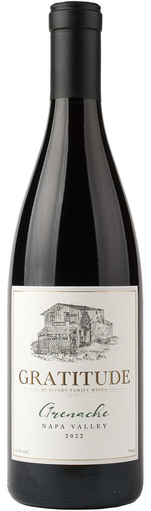 Gratitude Wines Grenache Bottle Preview