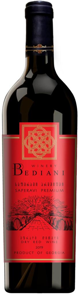 Winery Bediani Saperavi Premium Bottle Preview