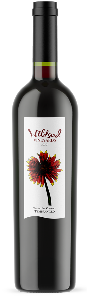 Wildseed Farms & Winery Tempranillo Bottle Preview