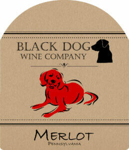 Black Dog Wine Company Merlot Bottle Preview