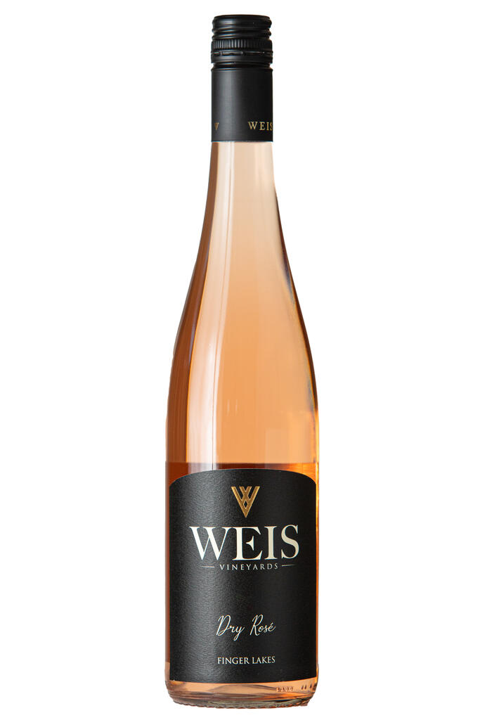 Weis Vineyards Dry Rosé Bottle Preview