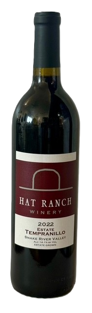 Hat Ranch Winery Estate Tempranillo Bottle Preview
