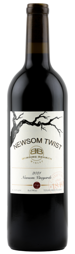 Bending Branch Winery Newsom Twist, Newsom Vineyards Bottle Preview