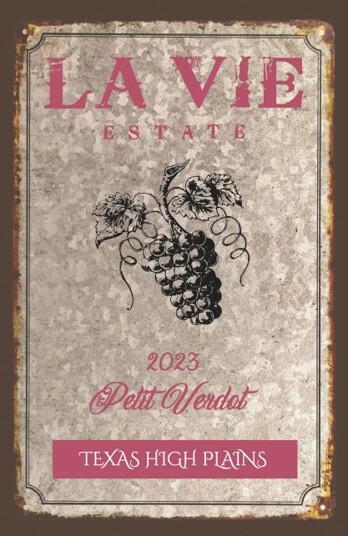 La Vie Estate Petit Verdot Bottle Preview