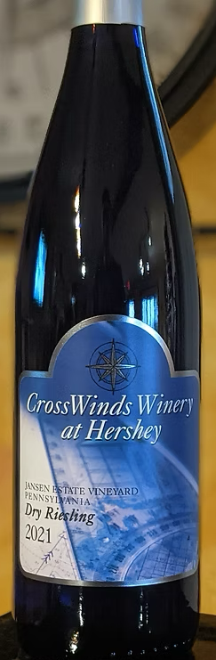CrossWinds Winery at Hershey Dry Riesling Bottle Preview