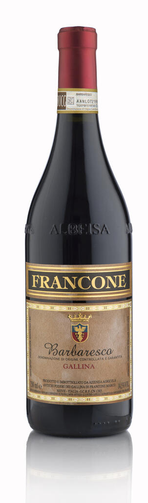 Barbaresco docg Gallina Bottle