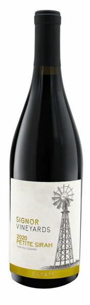 Signor Vineyards Estate Petite Sirah Bottle Preview