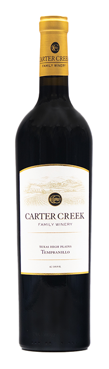 Carter Creek Winery Tempranillo Bottle Preview