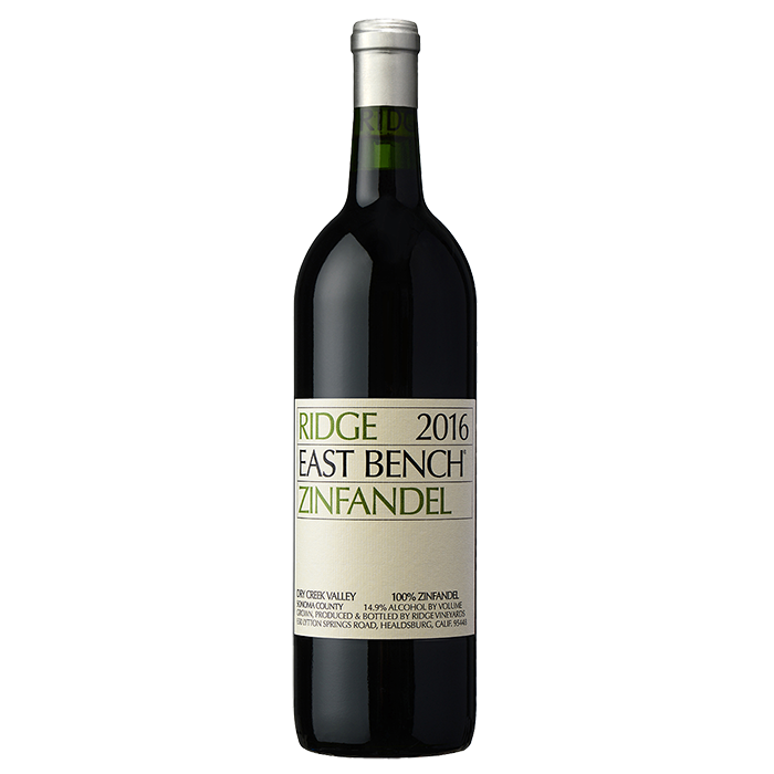 Ridge Vineyards East Bench Zinfandel Bottle Preview