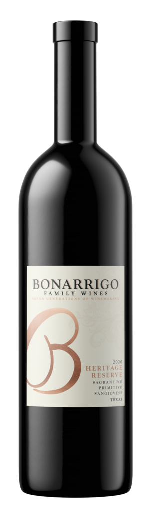 Messina Hof Winery Bonarrigo Family Wines Heritage Reserve Bottle Preview