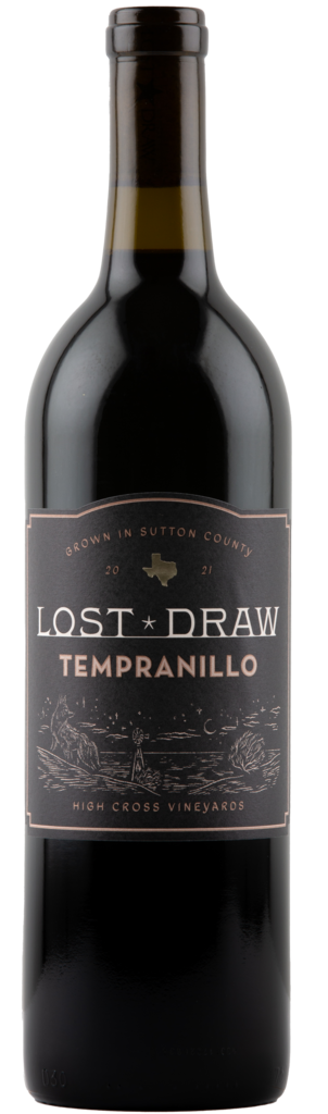 Lost Draw Wines Tempranillo Bottle Preview