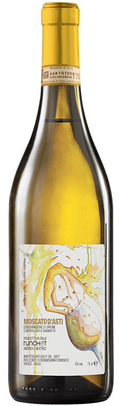 Runchet Moscato d'Asti DOCG Bottle Preview