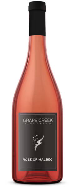 Grape Creek Vineyards Rosé of Malbec Bottle Preview
