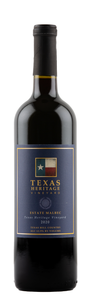 Texas Heritage Vineyard 2020 Estate Malbec Bottle Preview