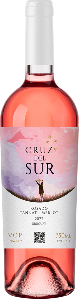 Cruz del Sur Rosé Tannat Merlot Bottle