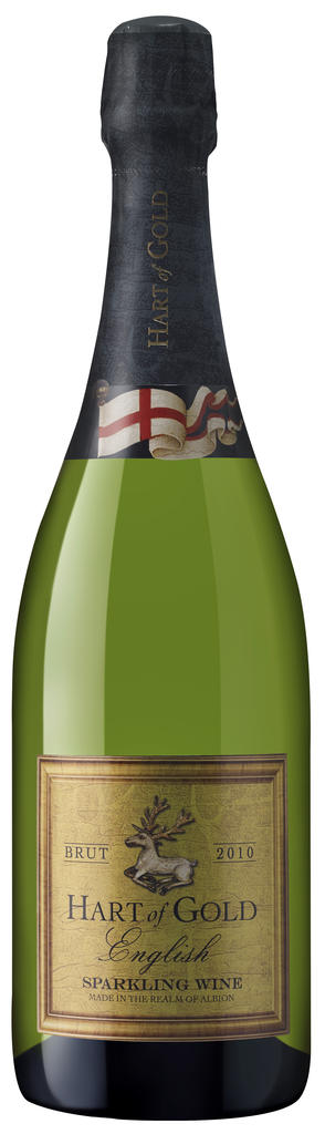 2010 Hart of Gold, English Sparkling Wine Bottle