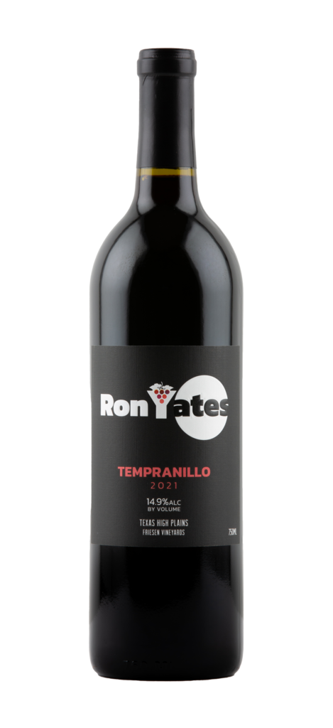 Ron Yates Winery Tempranillo Bottle Preview