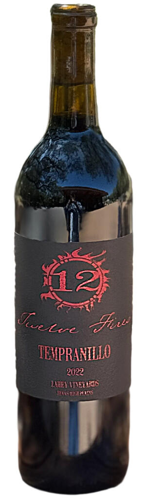 12 FIRES Winery & Vineyard Tempranillo Bottle Preview