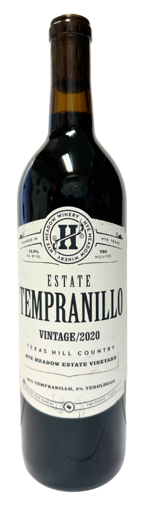 Hye Meadow Winery Estate Tempranillo Bottle Preview