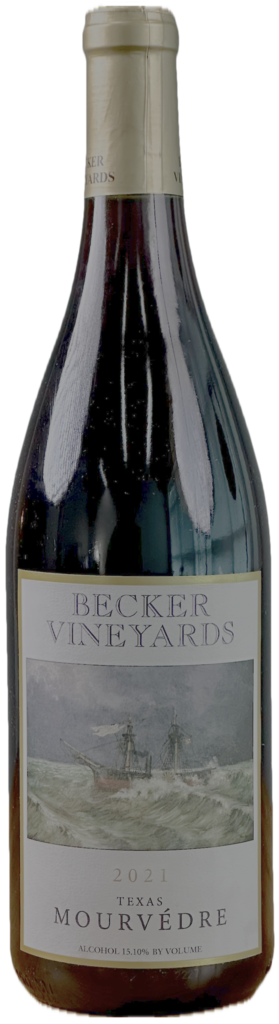 Becker Vineyards Mourvèdre Bottle Preview