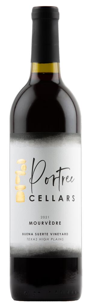 Mourvedre, Buena Suerte Vineyards Bottle