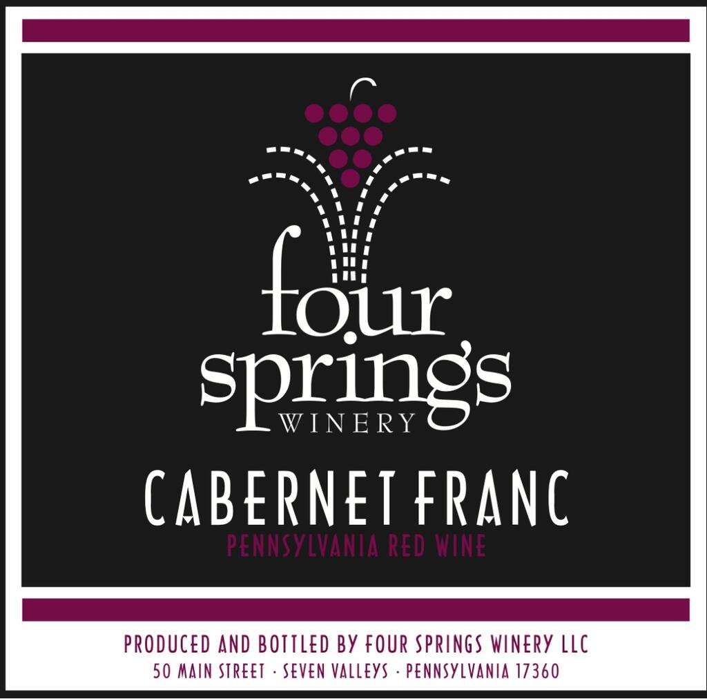 Four Springs Winery Cabernet Franc Bottle Preview