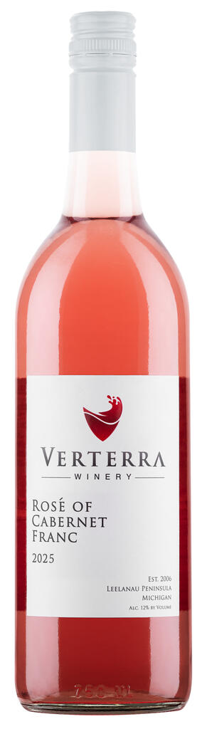 Verterra Winery Rose of Cabernet Franc Bottle Preview