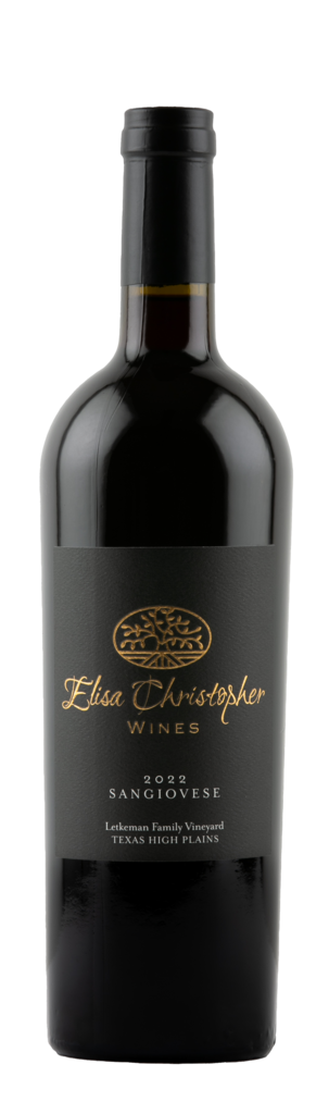 Elisa Christoper Wines Sangiovese Bottle Preview
