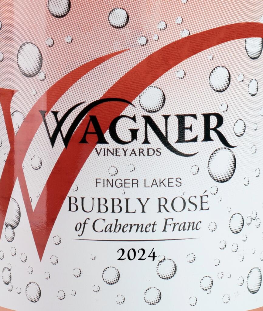Wagner Vineyards Estate Winery Bubbly Rose of Cabernet Franc Bottle Preview